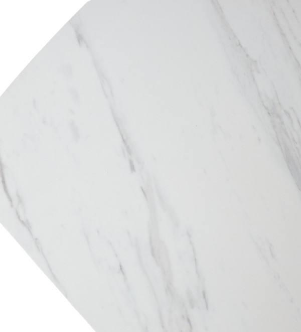 Стол КАЛВИН (CALVIN) 180 цвет КАРРАРА (SEMI-POLISHED SNOW CARRARA SOLID CERAMIC / СЕРЫЙ ДУБ, ®DISAUR