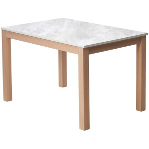 Стол TME-6931 MBH белый мрамор SWEDEN / MILKY WHITE