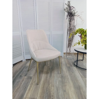 Стул АБРИОЛА (ABRIOLA) цвет ЛАТТЕ BOSTON-102, ткань / шампань, ®DISAUR