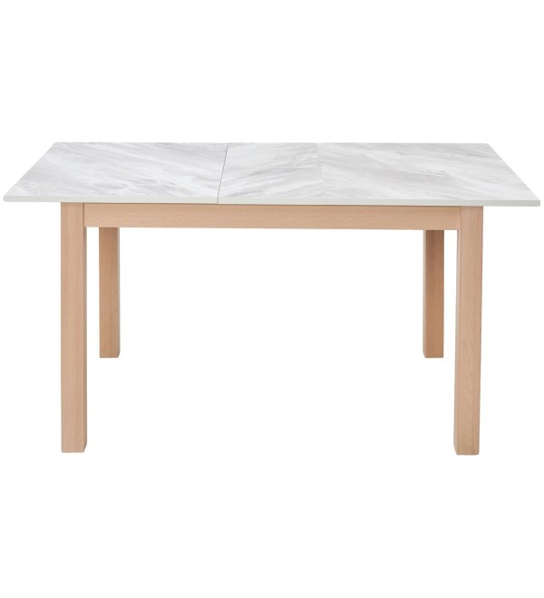 Стол TME-6931 MBH белый мрамор SWEDEN / MILKY WHITE