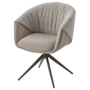Стул ГИССЕН (GISSEN) 360 град., цвет ЛАТТЕ RIELY-111 / V885-3, ткань / ЛАТТЕ, ®DISAUR