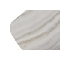 Стол ОАЗИС (OASIS) 200 СЕРО-БЕЖЕВЫЙ TL-613, испанская керамика / Бронзовый графит каркас, ®DISAUR