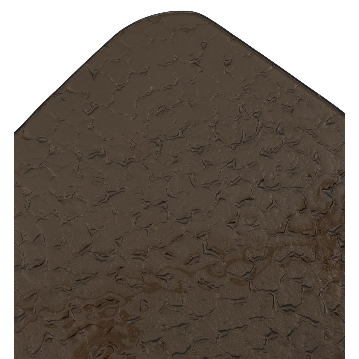 Стол ЛАУРИТЦ (LAURITS) 200 цвет БРОНЗА (GOLDEN), стекло BUBBLE / Прозрачный каркас ®DISAUR
