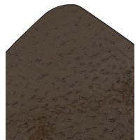 Стол ЛАУРИТЦ (LAURITS) 200 цвет БРОНЗА (GOLDEN), стекло BUBBLE / Прозрачный каркас ®DISAUR
