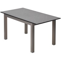 Стол TME-6932 MBH  серый камень GREY STONE /серый