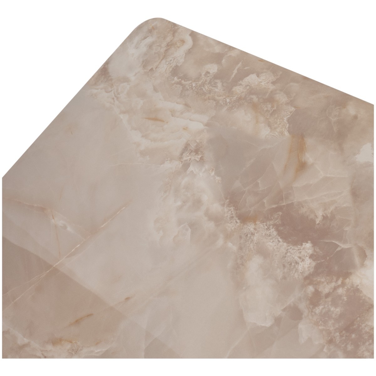 Стол ЭДЕР (EDER) 160 цвет АМБЕР ЖАДЕ (GLOSS AMBER JADE SOLID CERAMIC) / ОРЕХ, ®DISAUR