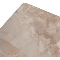 Стол ЭДЕР (EDER) 160 цвет АМБЕР ЖАДЕ (GLOSS AMBER JADE SOLID CERAMIC) / ОРЕХ, ®DISAUR