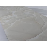 Стол ОРФЕЙ  240 нераскладной цвет ОНИКС (ONYX SABLE PULIDO), керамика / Черный каркас