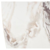 Стол кофейный АРН (ARN) цвет FENDI WHITE керамика на стекле/массив/ МДФ, дубовый шпон ®DISAUR