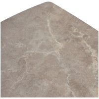 Стол РИВОЛИ (RIVOLI) 140 цвет ЛАТТЕ МАТОВЫЙ (MATT LATTE STONE SOLID CERAMIC) / ТАУПЕ, ®DISAUR