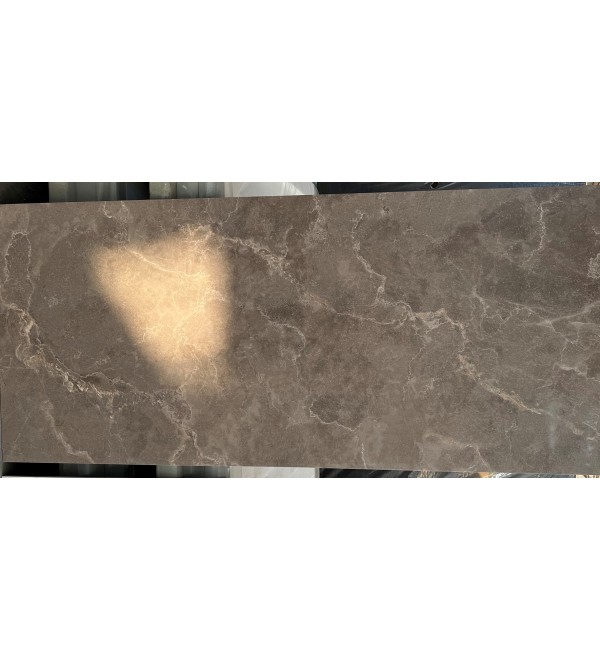 Стол РИВОЛИ (RIVOLI) 140 цвет ЛАТТЕ МАТОВЫЙ (MATT LATTE STONE SOLID CERAMIC) / ТАУПЕ, ®DISAUR