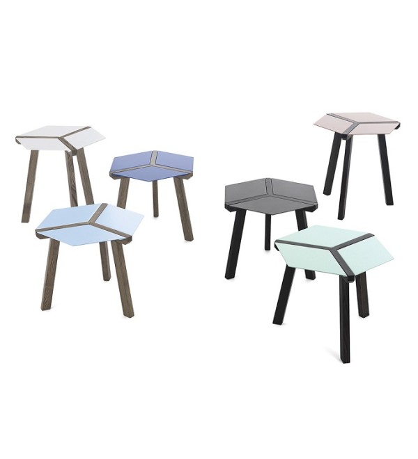 Стол журн. ESA 07.35 M319 light  green/ L002 oak spessart