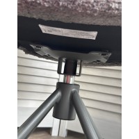 Стул ВАРДИ (VARDY) 360 град.поворот. бежевый букле XD841-06 / Серый, ®DISAUR