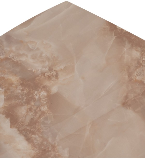 Стол БАЛД (BALDE) 140 цвет АМБЕР ЖАДЕ ГЛЯНЦЕВЫЙ (GLOSS AMBER JADE SOLID CERAMIC) / ЧЕРНЫЙ, ®DISAUR