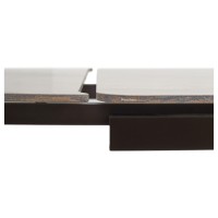 Стол ЭДЕР (EDER) 160 цвет АМБЕР ЖАДЕ (GLOSS AMBER JADE SOLID CERAMIC) / ОРЕХ, ®DISAUR