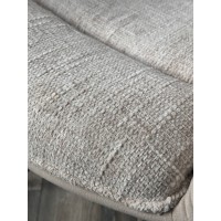 Стул ДАВЕН (DAVEN) 360 град, цвет КРЕМОВЫЙ RIELY-111 /  G1038-101, ткань  / ЛАТТЕ каркас, ®DISAUR