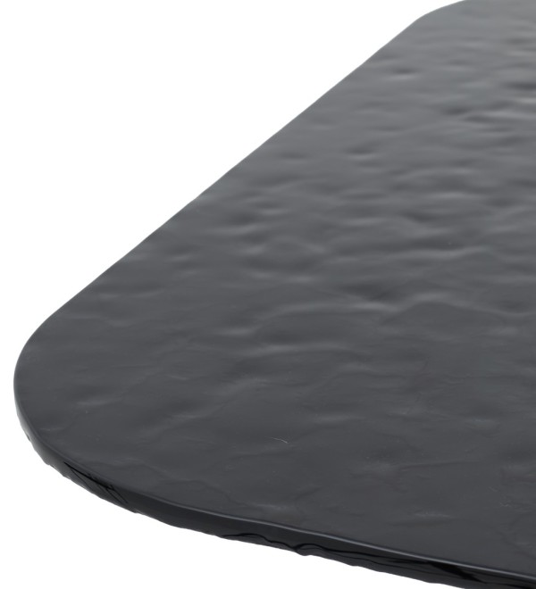 Стол ТОВЕ (TOVE) 240 цвет ЧЕРНЫЙ (GREY), стекло BUBBLE  / Шоколадное золото  ®DISAUR