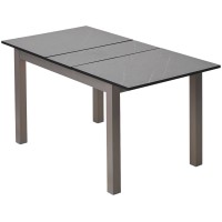 Стол TME-6932 MBH  серый камень GREY STONE /серый
