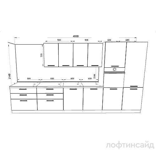 Кухня цвета Шоколадница - заказать недорого в Москве - kuhni-smart.ru Muebles pa