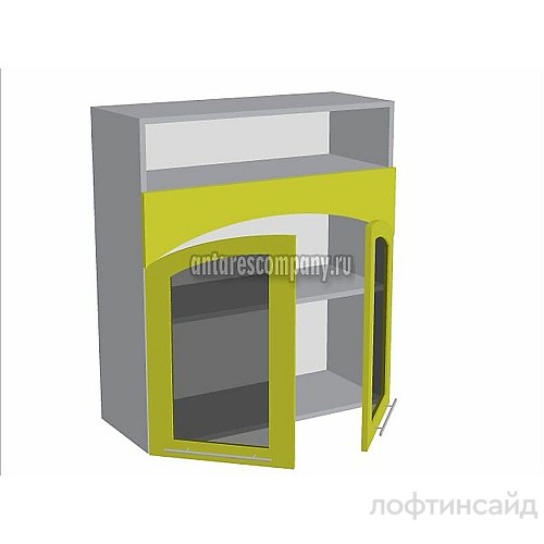 Шкаф навесной Ника 80 см - Модуль №166