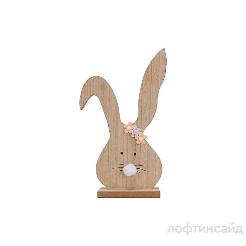 Статуэтка Easter bunny with flowers ОГО 880933