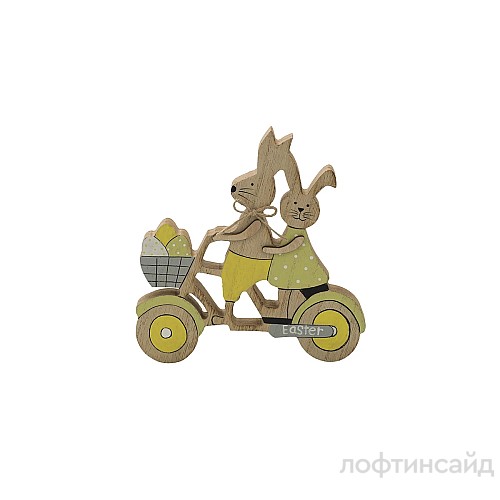 Статуэтка Rabbits on Bike ОГО 810683