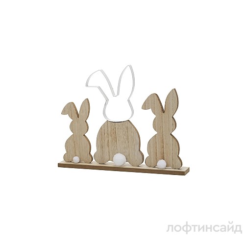 Декорация Easter Rabbits ОГО 810693