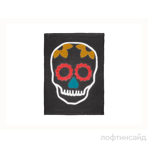 Коврик Los Muertos ОГО 755207, серый