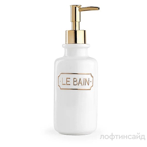 Диспенсер Le Bain blanc ОГО 344020, белый