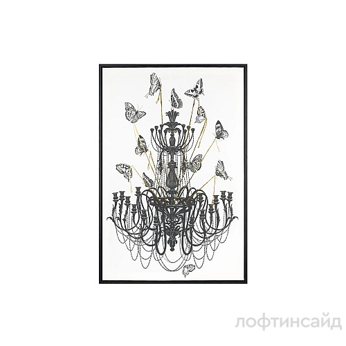 Картина в раме Chandelier ОГО 715347