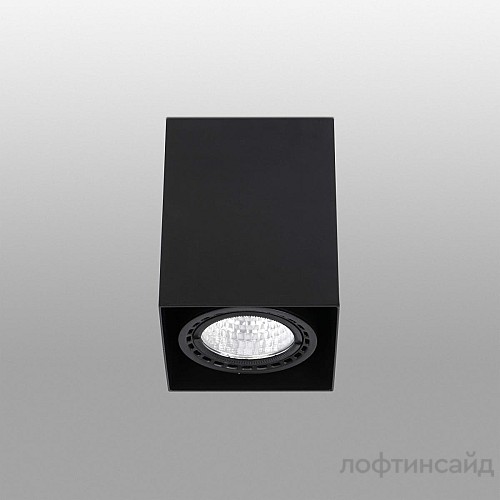 Потолочный светильник teko-1 черный led he 24w 3000k 56º 104218