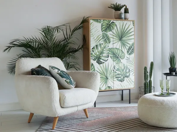 Интерьер: Шкаф 2-дверный Boho Color, Композиция Boho Color 6, Композиция Boho Color 6 — стиль Современный