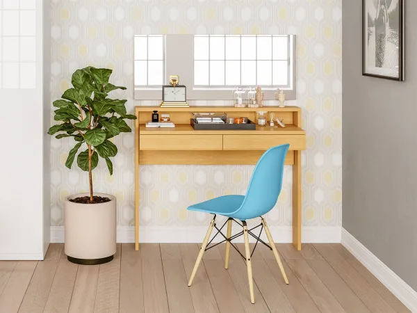 Интерьер: Зеркало Intra, Туалетный столик Intra, Туалетный столик с зеркалом Intra — стиль Скандинавский