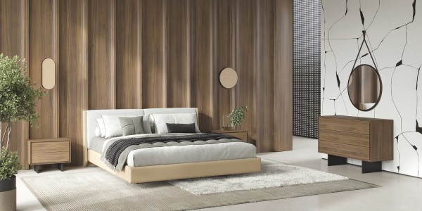 Интерьер: Прикроватная тумбочка MIRAMAR, MOD INTERIORS (чёрный, дерево), Комод MIRAMAR, MOD INTERIORS (чёрный, дерево, арт. MDI.CHD.MRM.70) — стиль Современный